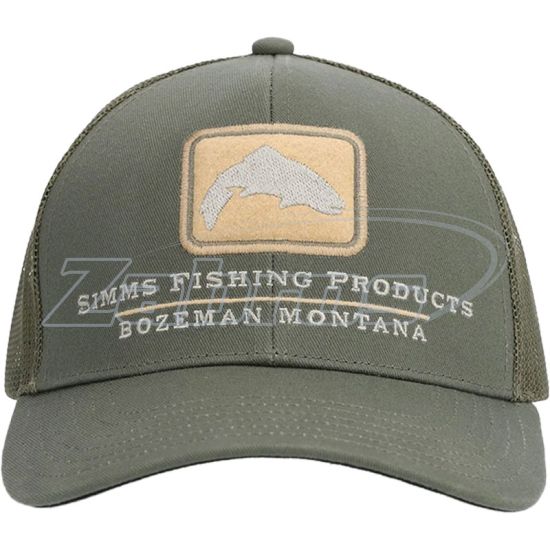 Фото Simms Double Haul Icon Trucker, 14032, Smokey Olive