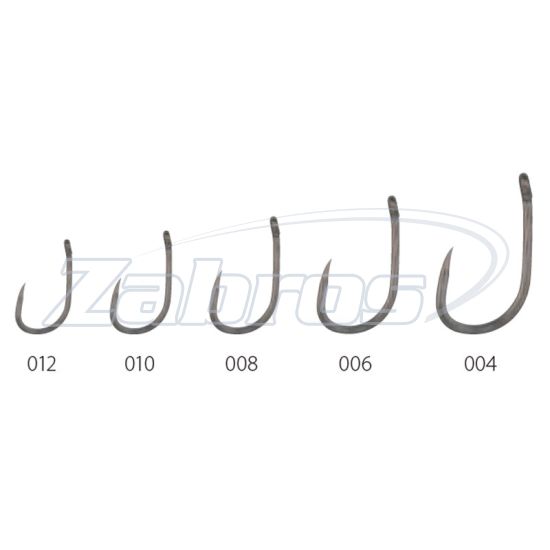 Фото Gamakatsu G-Carp P.T.F.E. Coated, Specialist RX Barbless, 185032 008, 10 шт, Grey