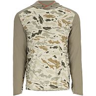 Худи Simms Bugstopper SolarFlex Hoody, 13682-3004-30, M, Ghost Camo Stone/Stone, купить, цены в Киеве и Украине, интернет-магазин | Zabros