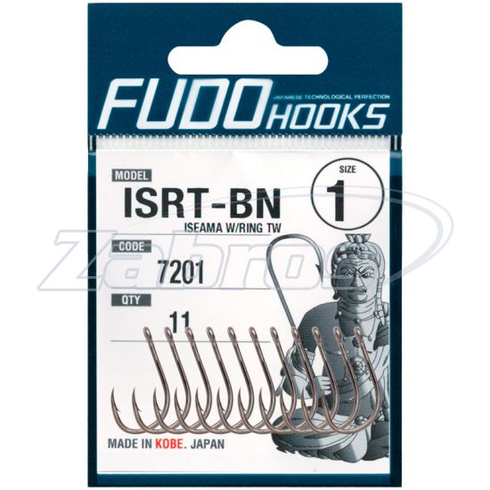 Малюнок Fudo Iseama W/Ring TW, ISRT-7201, 6, 14 шт, Black