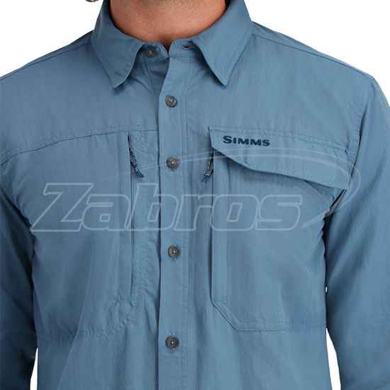 Simms Guide Fishing Shirt, 13645-1043-40, L, Neptune, Киев