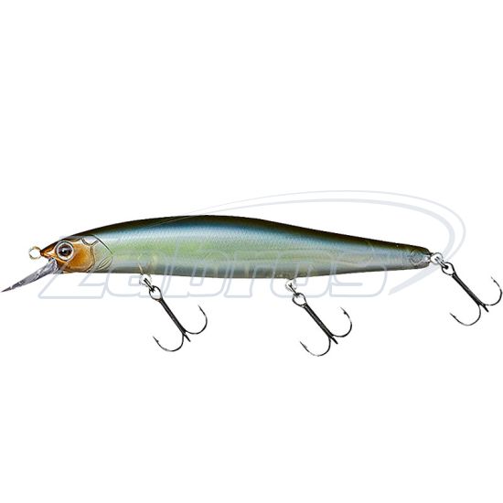 Фото Daiwa Steez Minnow 110SP-SR, 11 см, 14,4 г, 1,3 м, Natural Ghost Shad