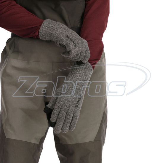 Картинка Simms Wool Full Finger Glove, 13540-030-4050, L/XL