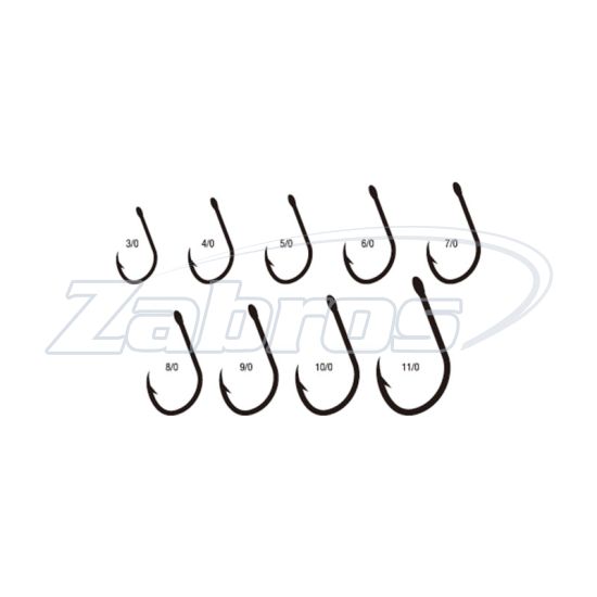 Фотография Fudo SOI W/Ring, SOIW-3401, 12/0, 2 шт, Black