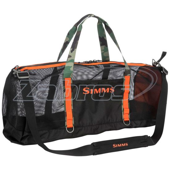 Фотографія Simms Challenger Mesh Duffel, 13368-001-00, 60 л, Black