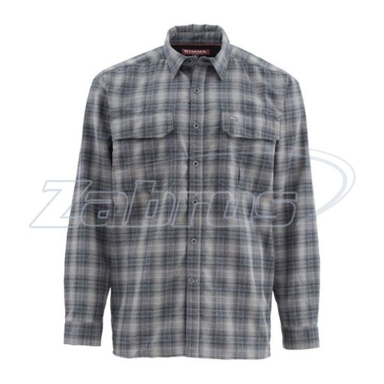 Фото Simms ColdWeather Shirt, 10777, XXL, Shirt Black Plaid