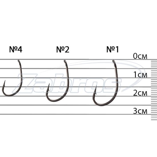 Фотографія Brain Curve Shank, 1, 8 шт, Black Фотографія Brain Curve Shank, 1, 8 шт, Black