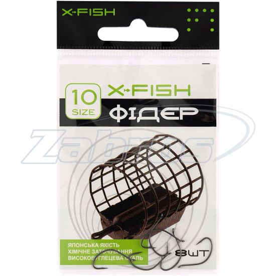 Картинка X-Fish Фидер, 8, 8 шт Картинка X-Fish Фидер, 8, 8 шт
