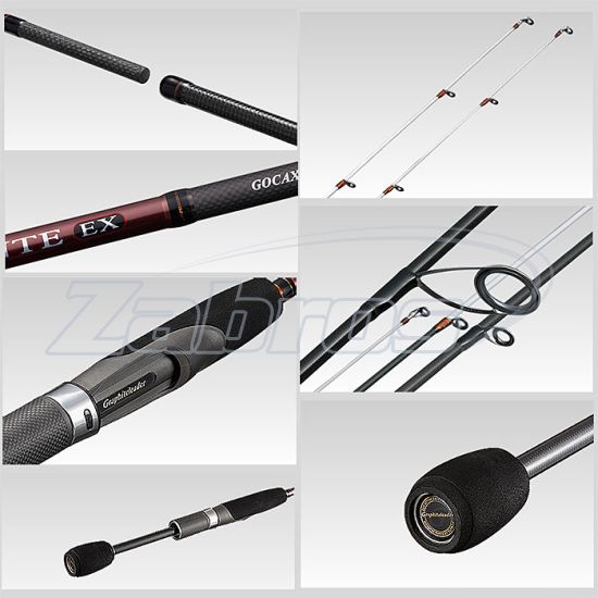Фотография Graphiteleader Calzante EX, GOCAXS-732UL-S, 2,22 м, 0,5-6 г