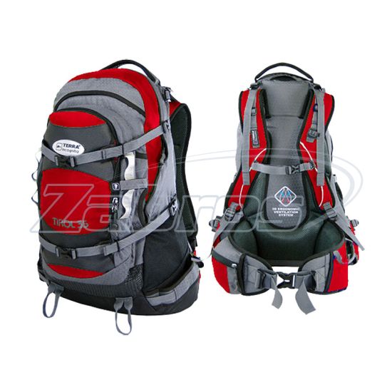 Фото Terra Incognita Tirol 35, Red/Grey