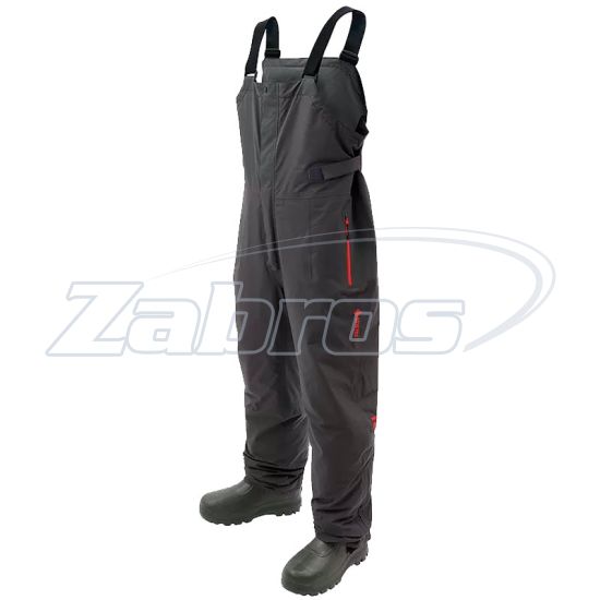 Фотография Daiwa DW-1920E Gore-Tex High Loft Winter Suit, XL, Red/Charcoal