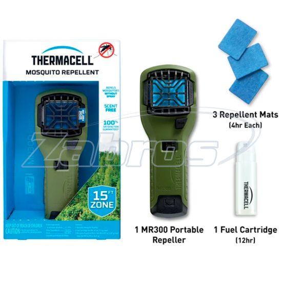 Фотографія Thermacell MR-300 Portable Mosquito Repeller, Olive
