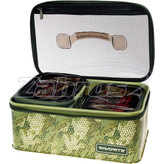 Цена Favorite Eva Tackle Box, L, 33,5x20,5x13 см, Khaki Цена Favorite Eva Tackle Box, L, 33,5x20,5x13 см, Khaki