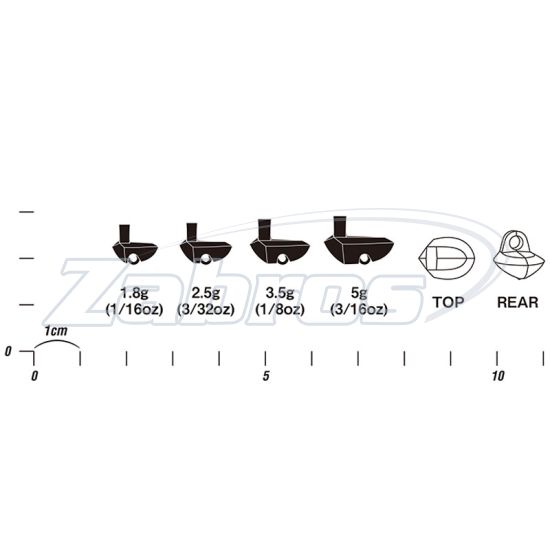 Картинка Decoy DS-12, Slide Weight, 1,8 г, 4 шт