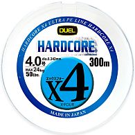 Шнур Duel Hardcore X4, H3253M, #3, 0,29 мм, 19 кг, 300 м, 5 Color Yellow Marking, купить, цены в Киеве и Украине, интернет-магазин | Zabros