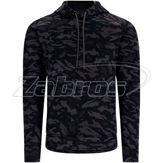 Фото Simms CX Hoody, 13654-1032-20, S, Ghost Camo Black