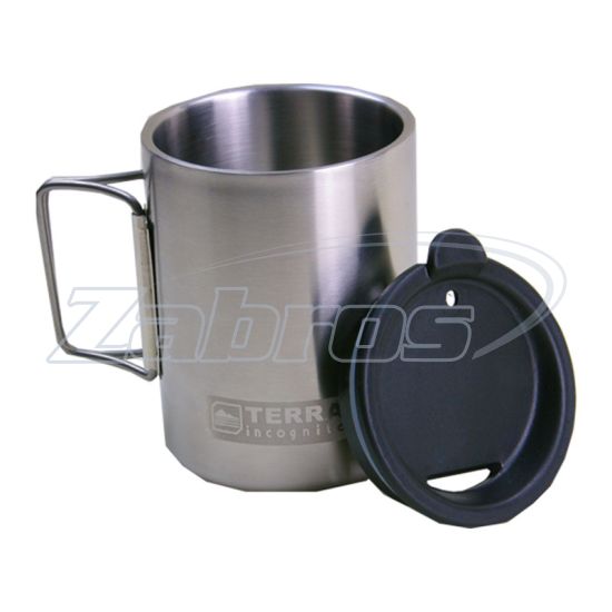 Цена Terra Incognita T-Mug, 0,35 л, с крышкой