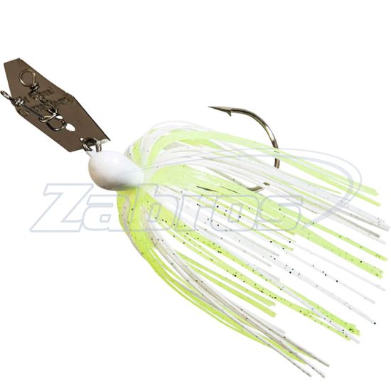 Фото Z-Man Original ChatterBait, 10,5 г, Chartreuse/White