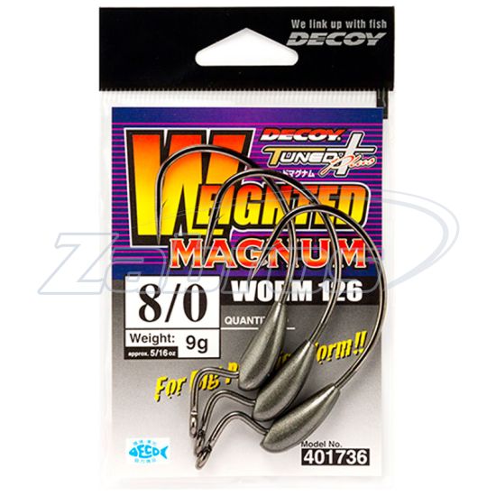 Малюнок Decoy Worm126, Weighted Magnum, 10/0, 2 шт