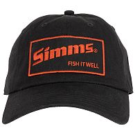 Кепка Simms Fish It Well Cap, 13602, Black, купить, цены в Киеве и Украине, интернет-магазин | Zabros