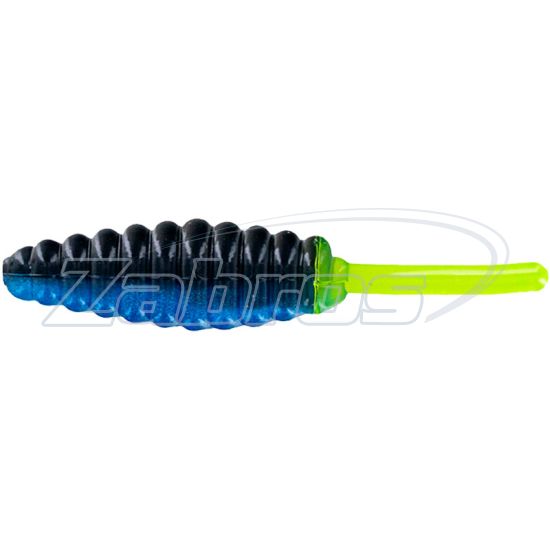 Фото Big Bite Baits Panfish Minnow, 1,50", 3,8 см, 10 шт, Black/Blue Lam Chart Tail