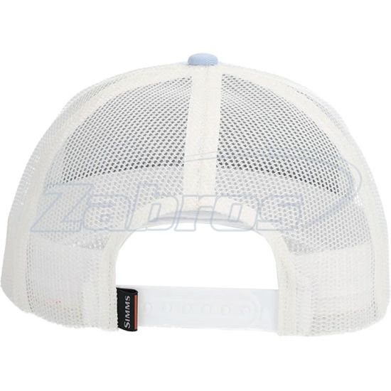 Малюнок Simms Double Haul Icon Trucker, 14032, Tarpon Steel Blue