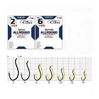 Гачок Cobra Allround, CA114G-014, 10 шт, Gold для рибалки, купити, ціни в Києві та Україні, інтернет-магазин | Zabros