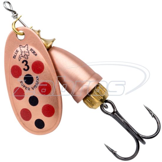 Фото Blue Fox Vibrax UV, #3, 8 г, CRBU