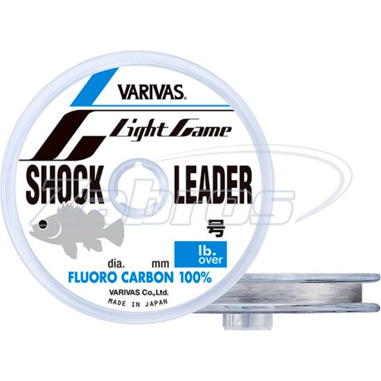 Фото Varivas Light Game Shock Leader Fluorocarbon, 0,165 мм, 1,8 кг, 30 м