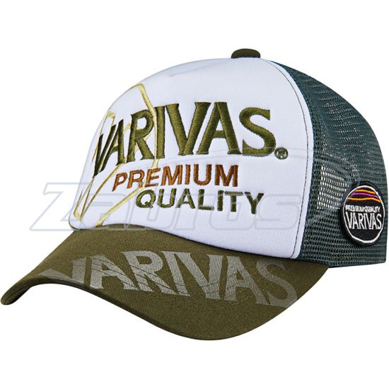 Фото Varivas Half Mesh Cap VAC-71, Olive