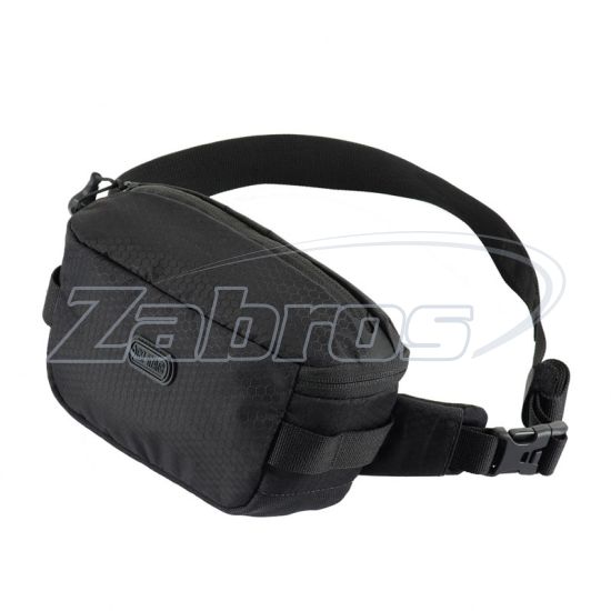 Фото M-Tac Tactical Waist Bag Elite Hex, 10148002, 19x25x6,6 см, Black