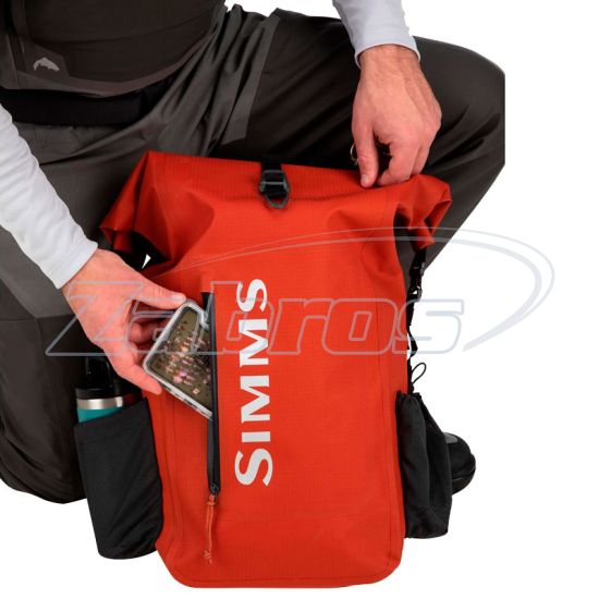 Фотографія Simms Dry Creek Rolltop Backpack, 13463-800-00, 30 л, Orange