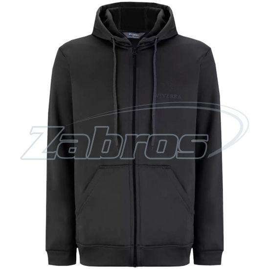 Фото Viverra Every Day Fleece Zip Hoody, M, Black