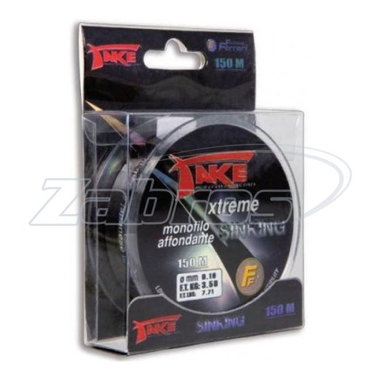 Фото Lineaeffe Take Xtreme Sinking, 3300425, 0,25 мм, 9 кг, 150 м, Black
