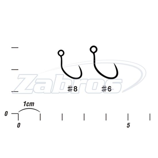 Фотография Decoy AH-10, Area Hook Type X Jove, 8, 10 шт