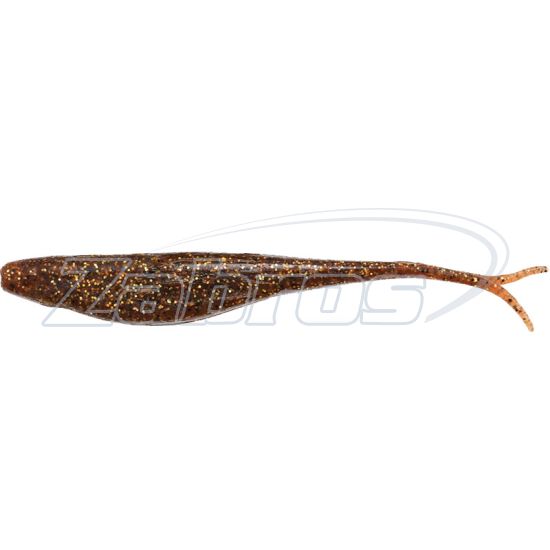 Фото Z-Man Scented Jerk Shadz, 5,00", 12,7 см, 5 шт, Rootbeer Gold