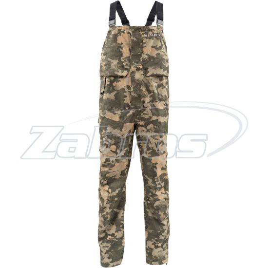 Фото Simms Challenger Bib, 12907-915-20, S, Hex Flo Camo Timber