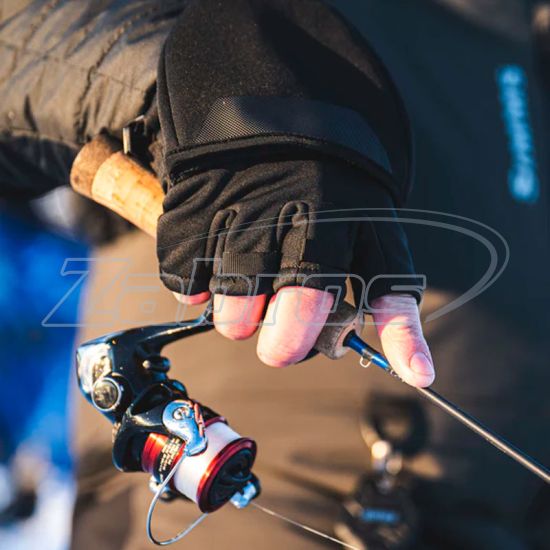 Фото Simms Windstopper Foldover Fishing Mitt, 13793-001-10, XS, Black