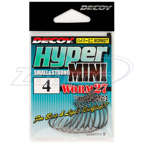 Малюнок Decoy Worm27, Hyper Mini, 6, 9 шт