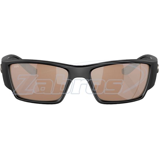 Фотография Costa Del Mar Corbina Pro, 97963940399, Matte Black, Copper Silver Mirror, Glass