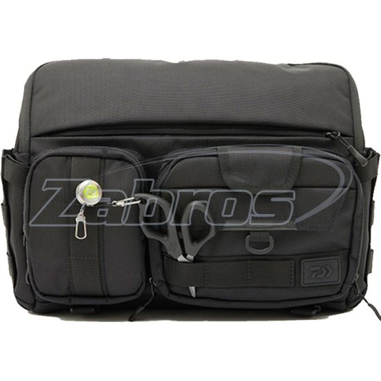 Фотография Daiwa HG Messenger Bag (C), 10x36x25 см, Gray Orange