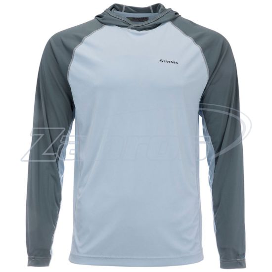 Фото Simms BugStopper SolarFlex Hoody, 12602-881-60, XXL, Steel Blue
