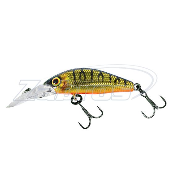 Фото Jackall D Chubby Minnow 35SP, 3,5 см, 2,7 г, 1,5 м, HL Shining Tiger
