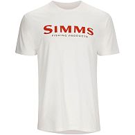Футболка Simms Logo T-Shirt, 12803-1291-50, XL, Pure White, купить, цены в Киеве и Украине, интернет-магазин | Zabros