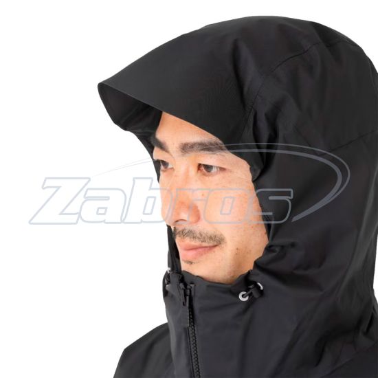 Shimano Durast Warm Short Rain Jacket, L, Black, Україна