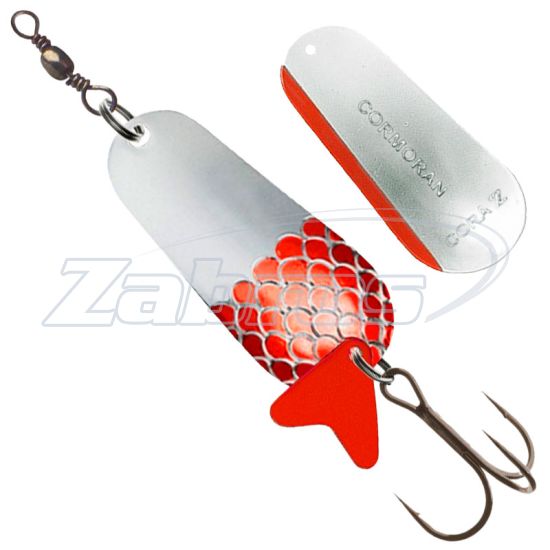 Фото Cormoran Cora Z, 50-861030, 30 г, 6,7 см, Silver/Red Scales