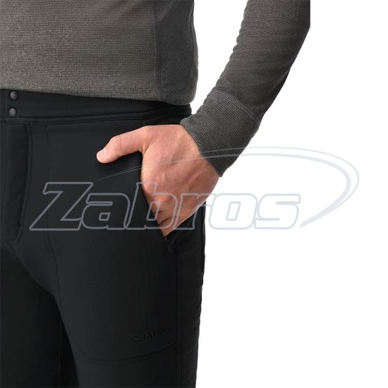 Малюнок Simms Strata 330 Mid-layer Bottom, 14233, M, Black