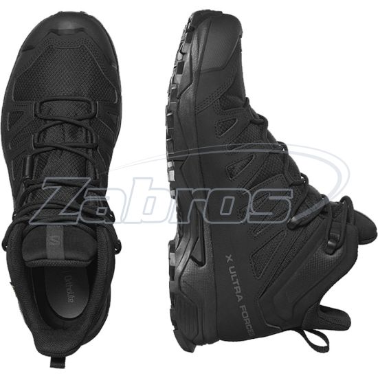 Цена Salomon X Ultra Forces Mid Gore-Tex, L47194900, 7,5, Black/Wolf