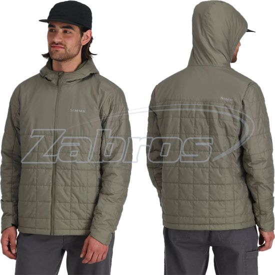 Картинка Simms Fall Run Insulated Hoody, 14390, M, Smokey Olive