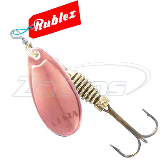 Фото Rublex Celta, блистер, #4, 7 г, 7 см, Cobre